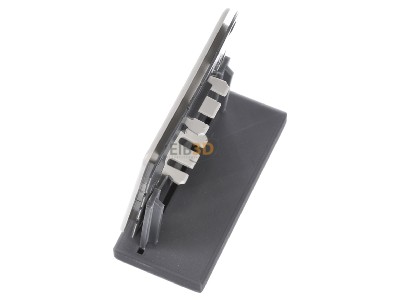 Ansicht oben rechts Jung 594-1 Abdeckung f�r Trapezsteckverb. 