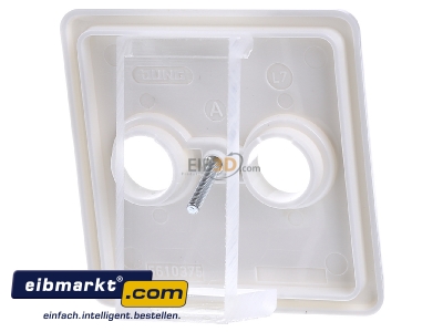 Ansicht hinten Jung CD 561 TV WW Abdeckung aws f�r Antennendose 