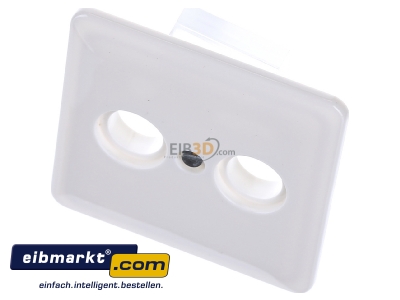 Ansicht oben vorne Jung CD 561 TV WW Abdeckung aws f�r Antennendose 