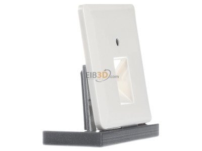 Ansicht links Jung 569-1 UA Abdeckung ws f�r IAE/UAE-Dose 