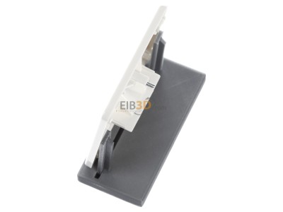 Ansicht oben rechts Jung 569-1 UA Abdeckung ws f�r IAE/UAE-Dose 