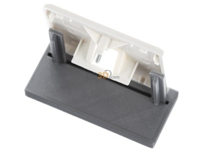 Ansicht oben hinten Jung 569-1 UA Abdeckung ws f�r IAE/UAE-Dose 