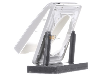 Ansicht rechts Jung CD 590 BFKL WW Klappdeckel aws mit R�ckstellfeder 