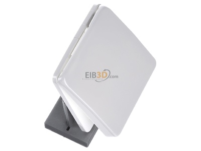 Ansicht oben links Jung CD 590 BFKL WW Klappdeckel aws mit R�ckstellfeder 
