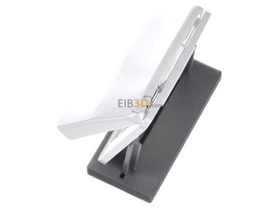 Ansicht oben rechts Jung CD 590 BFKL WW Klappdeckel aws mit R�ckstellfeder 