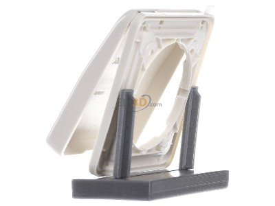 View on the right Jung CD 590 BFKL Frame 1-gang cream white 
