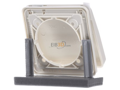 Ansicht hinten Jung CD 590 BFKL Klappdeckel ws mit R�ckstellfeder 