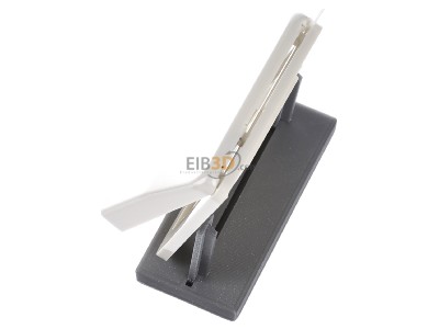 Ansicht oben rechts Jung CD 590 BFKL Klappdeckel ws mit R�ckstellfeder 
