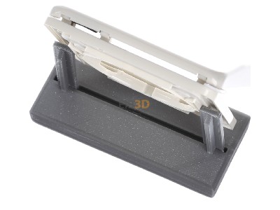 Ansicht oben hinten Jung CD 590 BFKL Klappdeckel ws mit R�ckstellfeder 