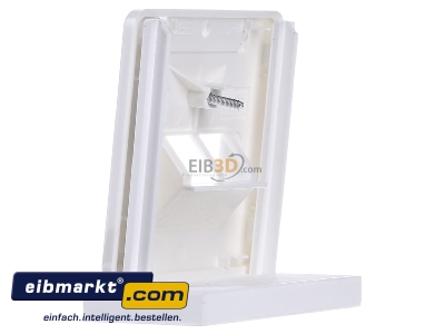 Ansicht rechts Jung CD 569-2 NAUA WW Abdeckung Schriftfeld aws f�r IAE/UAE-Dose 