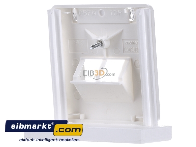 Ansicht hinten Jung CD 569-2 NAUA WW Abdeckung Schriftfeld aws f�r IAE/UAE-Dose 