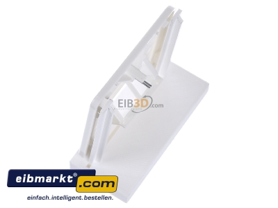 Ansicht oben rechts Jung CD 569-2 NAUA WW Abdeckung Schriftfeld aws f�r IAE/UAE-Dose 