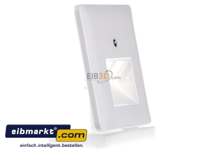 Ansicht links Jung CD 569-2 UA WW Abdeckung aws f�r IAE/UAE-Dose 