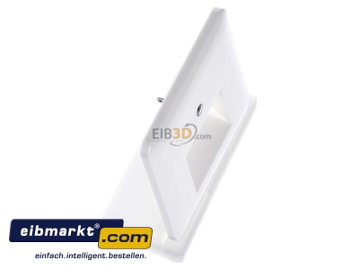 Ansicht oben links Jung CD 569-2 UA WW Abdeckung aws f�r IAE/UAE-Dose 