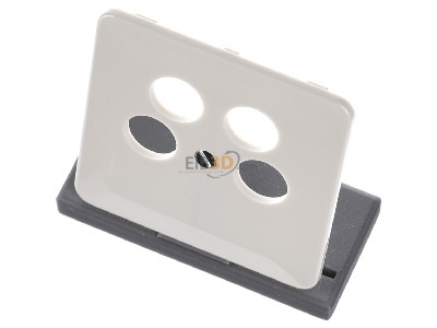 Ansicht oben vorne Jung 561-4 SAT2 Abdeckung f�r 4L-SAT-TV-Dose 