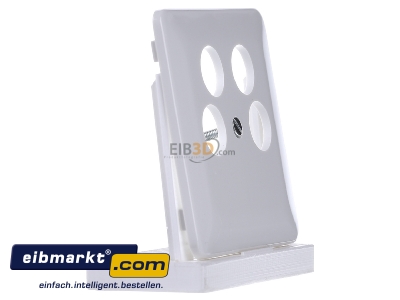 Ansicht links Jung CD 561-4 SAT2 WW Abdeckung aws f�r 4L-SAT-TV-Dose 