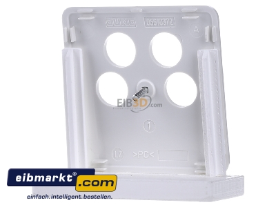 Ansicht hinten Jung CD 561-4 SAT2 WW Abdeckung aws f�r 4L-SAT-TV-Dose 
