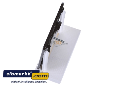 Ansicht oben rechts Jung CD 561 SAT BR Abdeckung br f�r Antennendose 