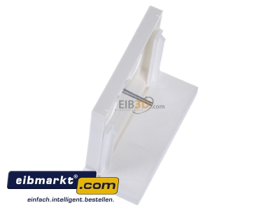 Ansicht oben rechts Jung LS 990 TV WW Abdeckung aws f�r Antennendose 