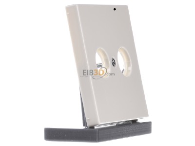 Ansicht links Jung LS 990 TV Abdeckung ws f�r Antennendose 
