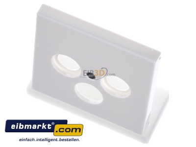 Ansicht oben vorne Jung LS 990 SAT WW Abdeckung aws f�r SAT-TV-Dose 