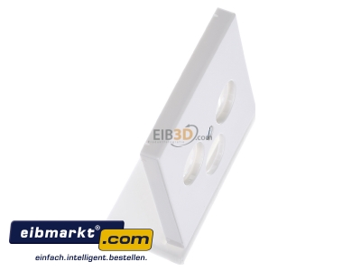 Ansicht oben links Jung LS 990 SAT WW Abdeckung aws f�r SAT-TV-Dose 