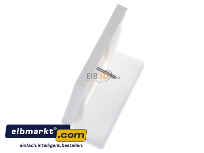 Ansicht oben rechts Jung LS 990 SAT WW Abdeckung aws f�r SAT-TV-Dose 