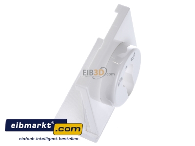 Ansicht oben links Jung LS 928 WW Abdeckung aws f�r Schl�sselschalt. 