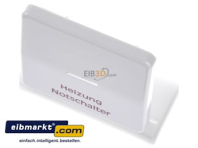 Ansicht oben vorne Jung CD 590 H WW Wippe Aufs.Heizung/Notsch. f�r Kontrollschalter 