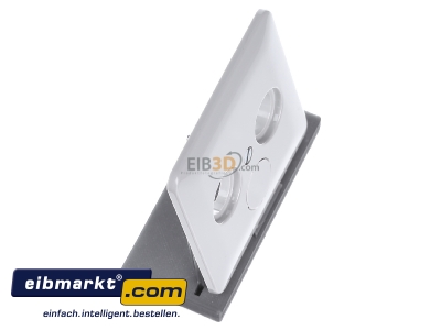 Ansicht oben links Jung CD561SATLG Abdeckung lgr f�r Antennendose CD 561 SAT LG