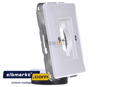 Ansicht links Jung CD 568 WW Abdeckung aws f�r XLR Steckdose 
