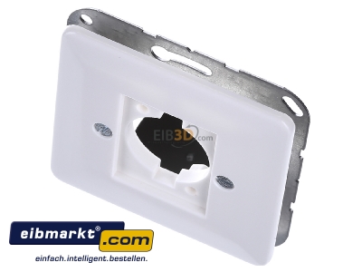 Ansicht oben vorne Jung CD 568 WW Abdeckung aws f�r XLR Steckdose 