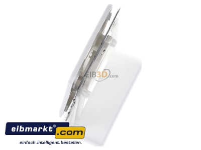 Ansicht oben rechts Jung CD 569-1 WE WW Abdeckung Schriftfeld aws f�r Mod.Jack Buchsen 