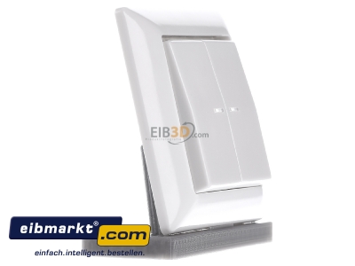 Ansicht links Jung AS590-5KO5WW Abdeckung Lichtleiter aws f�r Taster AS 590-5 KO5 WW