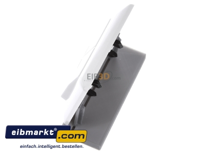 Ansicht oben rechts Jung AS590-5KO5WW Abdeckung Lichtleiter aws f�r Taster AS 590-5 KO5 WW