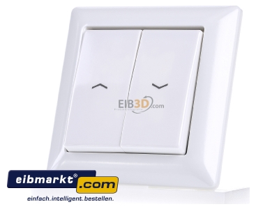 Frontansicht Jung AS 590-5 P WW Abdeckung Symbole aws f�r Taster 