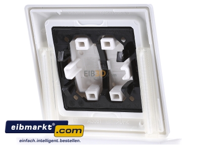 Ansicht hinten Jung AS 590-5 P WW Abdeckung Symbole aws f�r Taster 