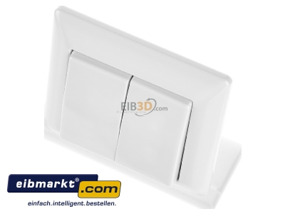 Ansicht oben vorne Jung AS 590-5 WW Abdeckung aws f�r Taster 