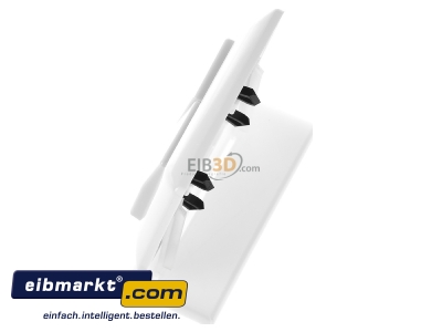 Ansicht oben rechts Jung AS 590-5 WW Abdeckung aws f�r Taster 