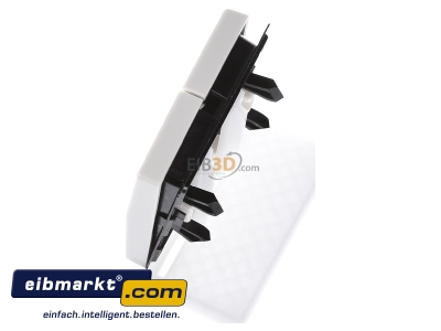 Ansicht oben rechts Jung AS 591-5 Wippe ws f�r Taster 