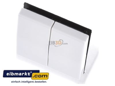 Ansicht oben vorne Jung AS 591-5 BF WW Wippe aws f�r Schalter/Taster 