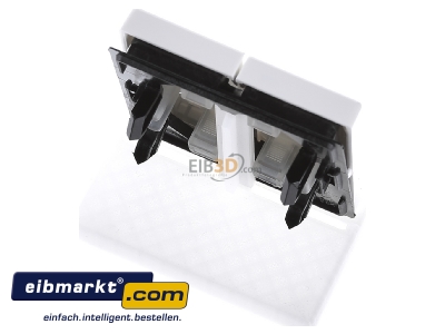 Ansicht oben hinten Jung AS 591-5 BF WW Wippe aws f�r Schalter/Taster 