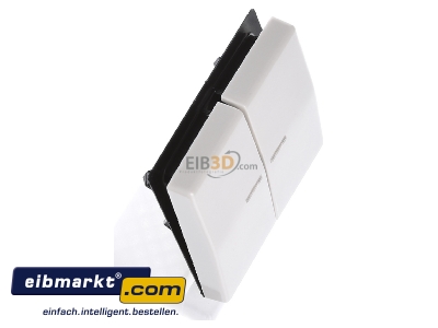 Ansicht oben links Jung AS 591-5 KO5 Wippe Lichtleiter ws f�r Taster 