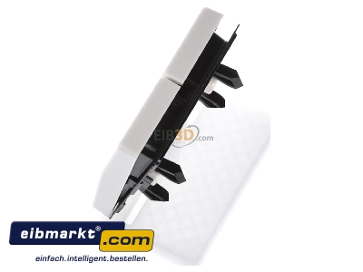 Ansicht oben rechts Jung AS 591-5 KO5 Wippe Lichtleiter ws f�r Taster 