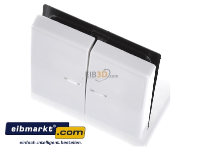 Ansicht oben vorne Jung AS 591-5 KO5 WW Wippe Lichtleiter aws f�r Taster 