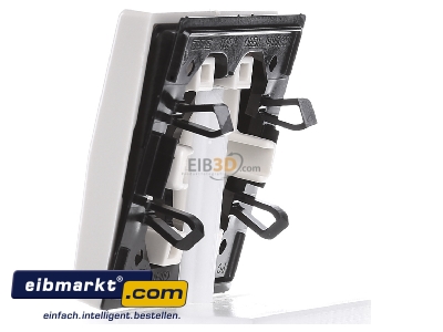 Ansicht rechts Jung AS 591-5 P Wippe Symbole ws f�r Taster 