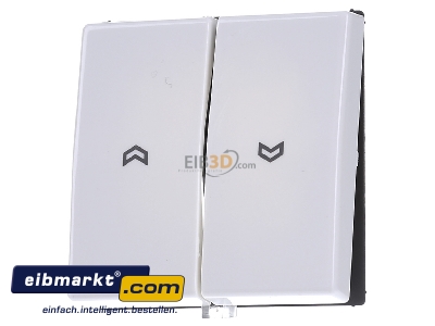 Frontansicht Jung AS 591-5 P BF WW Wippe Symbole aws f�r Jal.Schalter 