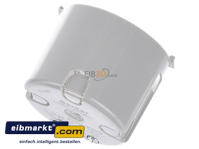 Top rear view Berker 91820 Hollow wall mounted box D=45mm
