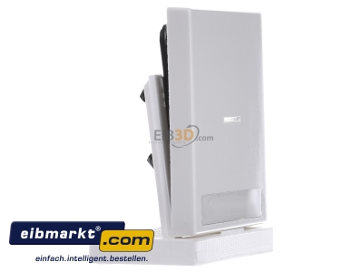 View on the left Jung LS 990 NAKO5 WW Cover plate for switch/push button white
