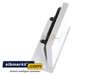 Ansicht oben links Jung LS 990 NAKO5 WW Wippe Licht./Schriftf.aws f�r Schalter/Taster 